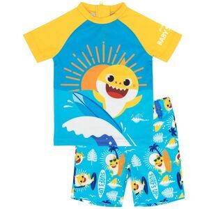 Baby Shark Boys Surf�'s Up! Two-Piece Swimsuit / Blue/Yellow